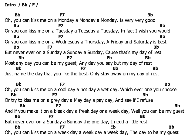 คอร์ดเพลง เนื้อเพลง Kiss Me, คอร์ดเพลง Kiss Me ของ Ray Charles, คอร์ดเพลงของ Ray Charles, เนื้อร้อง Kiss Me Ray Charles, Kiss Me คอร์ดง่าย ๆ, คอร์ด Kiss Me ต้นฉบับ