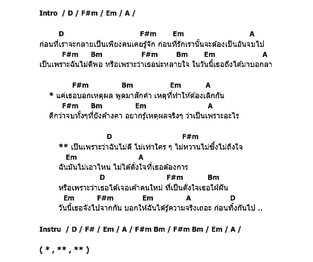 คอร์ดเพลง เนื้อเพลง ไม่ถึงใจ, คอร์ดเพลง ไม่ถึงใจ ของ Lastberry, คอร์ดเพลงของ Lastberry, เนื้อร้อง ไม่ถึงใจ Lastberry, ไม่ถึงใจ คอร์ดง่าย ๆ, คอร์ด ไม่ถึงใจ ต้นฉบับ