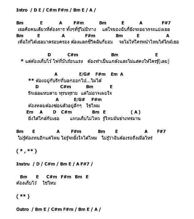 คอร์ดเพลง เนื้อเพลง ห้ามใจ, คอร์ดเพลง ห้ามใจ ของ แอมมี่ มัทวกาญณ์ ทองคำ, คอร์ดเพลงของ แอมมี่ มัทวกาญณ์ ทองคำ, เนื้อร้อง ห้ามใจ แอมมี่ มัทวกาญณ์ ทองคำ, ห้ามใจ คอร์ดง่าย ๆ, คอร์ด ห้ามใจ ต้นฉบับ