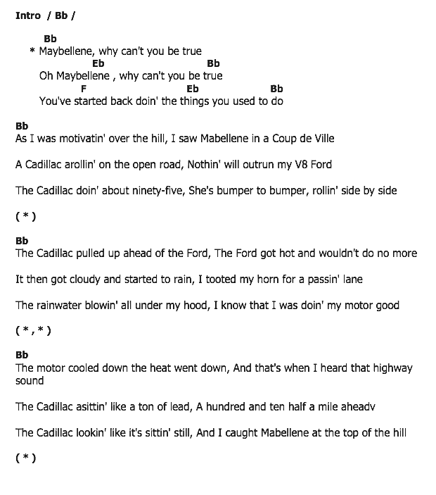 คอร์ดเพลง เนื้อเพลง The Cadillac, คอร์ดเพลง The Cadillac ของ Perry Como, คอร์ดเพลงของ Perry Como, เนื้อร้อง The Cadillac Perry Como, The Cadillac คอร์ดง่าย ๆ, คอร์ด The Cadillac ต้นฉบับ