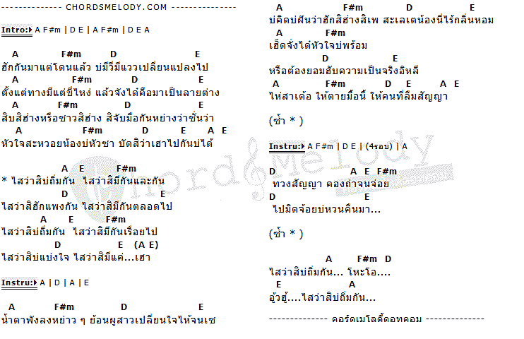 คอร์ดเพลง เนื้อเพลง ไสว่าสิบ่ถิ่มกัน, คอร์ดเพลง ไสว่าสิบ่ถิ่มกัน ของ ก้องหล้า ยอดจำปา, คอร์ดเพลงของ ก้องหล้า ยอดจำปา, เนื้อร้อง ไสว่าสิบ่ถิ่มกัน ก้องหล้า ยอดจำปา, ไสว่าสิบ่ถิ่มกัน คอร์ดง่าย ๆ, คอร์ด ไสว่าสิบ่ถิ่มกัน ต้นฉบับ