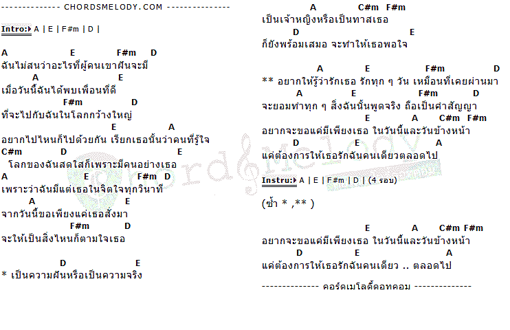 คอร์ดเพลง เนื้อเพลง คนเดียวตลอดไป, คอร์ดเพลง คนเดียวตลอดไป ของ ใหม่ เจริญปุระ, คอร์ดเพลงของ ใหม่ เจริญปุระ, เนื้อร้อง คนเดียวตลอดไป ใหม่ เจริญปุระ, คนเดียวตลอดไป คอร์ดง่าย ๆ, คอร์ด คนเดียวตลอดไป ต้นฉบับ
