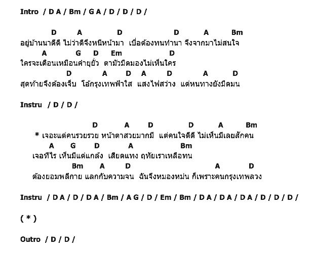 คอร์ดเพลง เนื้อเพลง สุดท้ายที่กรุงเทพ, คอร์ดเพลง สุดท้ายที่กรุงเทพ ของ เปาวลี พรพิมล, คอร์ดเพลงของ เปาวลี พรพิมล, เนื้อร้อง สุดท้ายที่กรุงเทพ เปาวลี พรพิมล, สุดท้ายที่กรุงเทพ คอร์ดง่าย ๆ, คอร์ด สุดท้ายที่กรุงเทพ ต้นฉบับ