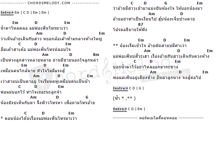 คอร์ดเพลง เนื้อเพลง ใจกังวล, คอร์ดเพลง ใจกังวล ของ ธัญญ่า อาร์สยาม, คอร์ดเพลงของ ธัญญ่า อาร์สยาม, เนื้อร้อง ใจกังวล ธัญญ่า อาร์สยาม, ใจกังวล คอร์ดง่าย ๆ, คอร์ด ใจกังวล ต้นฉบับ