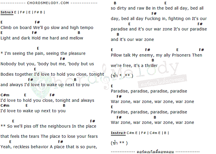 คอร์ดเพลง เนื้อเพลง Pillowtalk, คอร์ดเพลง Pillowtalk ของ Zayn Malik, คอร์ดเพลงของ Zayn Malik, เนื้อร้อง Pillowtalk Zayn Malik, Pillowtalk คอร์ดง่าย ๆ, คอร์ด Pillowtalk ต้นฉบับ