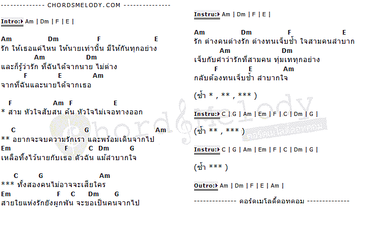 คอร์ดเพลง เนื้อเพลง เพลงรักพันธ์ X, คอร์ดเพลง เพลงรักพันธ์ X ของ Clash, คอร์ดเพลงของ Clash, เนื้อร้อง เพลงรักพันธ์ X Clash, เพลงรักพันธ์ X คอร์ดง่าย ๆ, คอร์ด เพลงรักพันธ์ X ต้นฉบับ