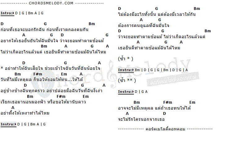 คอร์ดเพลง เนื้อเพลง ข้อแม้, คอร์ดเพลง ข้อแม้ ของ ฝ้าย Am Fine, คอร์ดเพลงของ ฝ้าย Am Fine, เนื้อร้อง ข้อแม้ ฝ้าย Am Fine, ข้อแม้ คอร์ดง่าย ๆ, คอร์ด ข้อแม้ ต้นฉบับ