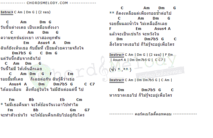คอร์ดเพลง เนื้อเพลง อยู่เพื่อใคร, คอร์ดเพลง อยู่เพื่อใคร ของ Bird ธงไชย, คอร์ดเพลงของ Bird ธงไชย, เนื้อร้อง อยู่เพื่อใคร Bird ธงไชย, อยู่เพื่อใคร คอร์ดง่าย ๆ, คอร์ด อยู่เพื่อใคร ต้นฉบับ
