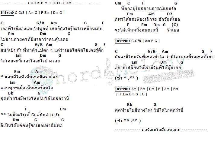 คอร์ดเพลง เนื้อเพลง ไม่มีอะไรใกล้คำว่ารัก, คอร์ดเพลง ไม่มีอะไรใกล้คำว่ารัก ของ พั้นช์, คอร์ดเพลงของ พั้นช์, เนื้อร้อง ไม่มีอะไรใกล้คำว่ารัก พั้นช์, ไม่มีอะไรใกล้คำว่ารัก คอร์ดง่าย ๆ, คอร์ด ไม่มีอะไรใกล้คำว่ารัก ต้นฉบับ