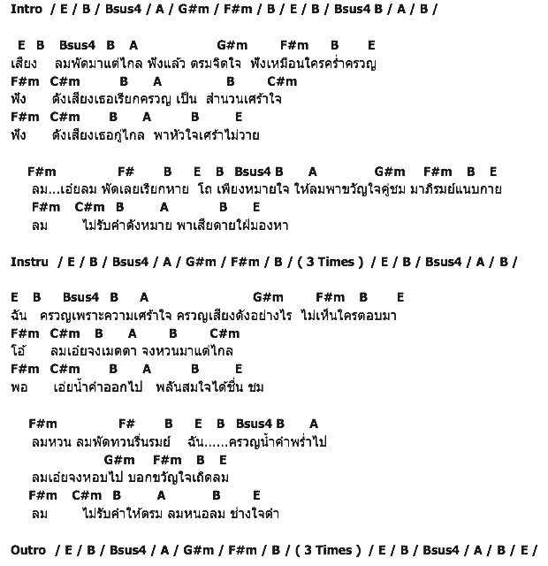 คอร์ดเพลง เนื้อเพลง ลมสวาท, คอร์ดเพลง ลมสวาท ของ แหวน ฐิติมา, คอร์ดเพลงของ แหวน ฐิติมา, เนื้อร้อง ลมสวาท แหวน ฐิติมา, ลมสวาท คอร์ดง่าย ๆ, คอร์ด ลมสวาท ต้นฉบับ