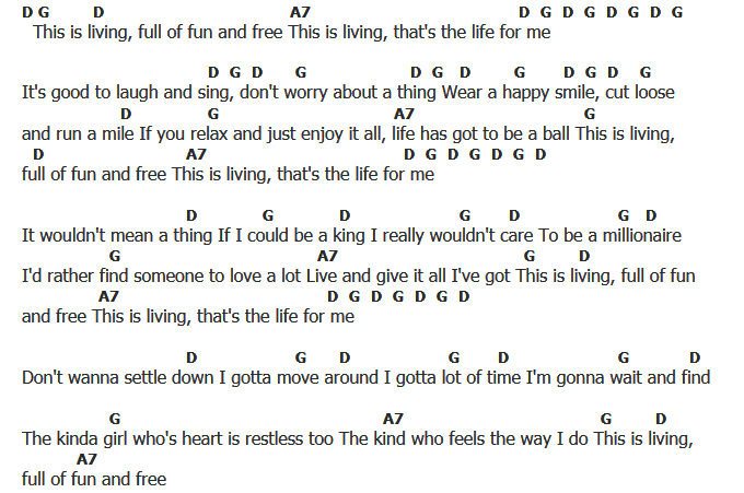 คอร์ดเพลง เนื้อเพลง This Is Living, คอร์ดเพลง This Is Living ของ Weiseman, คอร์ดเพลงของ Weiseman, เนื้อร้อง This Is Living Weiseman, This Is Living คอร์ดง่าย ๆ, คอร์ด This Is Living ต้นฉบับ