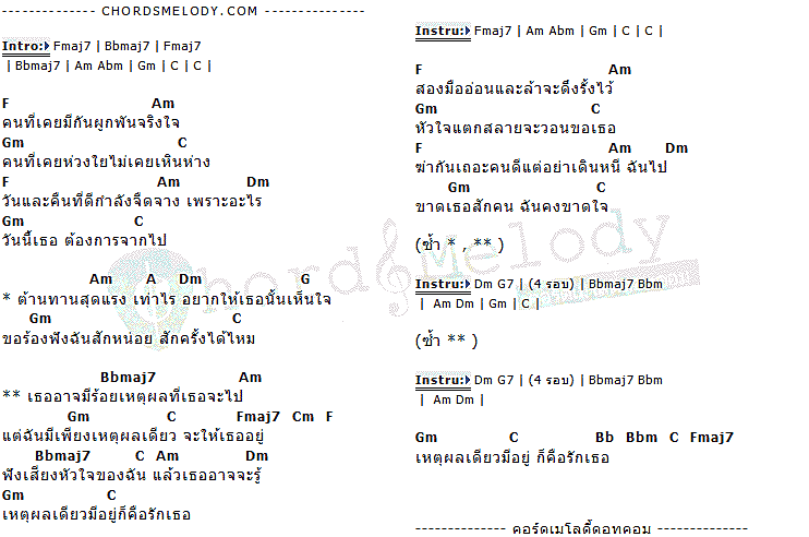 คอร์ดเพลง เนื้อเพลง 100 เหตุผล, คอร์ดเพลง 100 เหตุผล ของ กบ เสาวนิตย์ นวพันธ์, คอร์ดเพลงของ กบ เสาวนิตย์ นวพันธ์, เนื้อร้อง 100 เหตุผล กบ เสาวนิตย์ นวพันธ์, 100 เหตุผล คอร์ดง่าย ๆ, คอร์ด 100 เหตุผล ต้นฉบับ