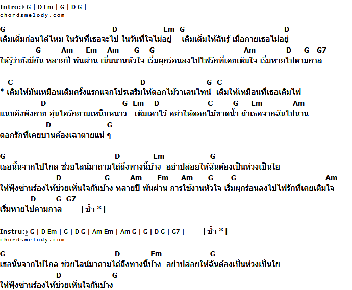 คอร์ดเพลง เนื้อเพลง เติมเต็ม, คอร์ดเพลง เติมเต็ม ของ บิ๊กสุรินทร์ Feat.ตูมตาม เงาเสียงพงษ์สิทธิ์, คอร์ดเพลงของ บิ๊กสุรินทร์ Feat.ตูมตาม เงาเสียงพงษ์สิทธิ์, เนื้อร้อง เติมเต็ม บิ๊กสุรินทร์ Feat.ตูมตาม เงาเสียงพงษ์สิทธิ์, เติมเต็ม คอร์ดง่าย ๆ, คอร์ด เติมเต็ม ต้นฉบับ