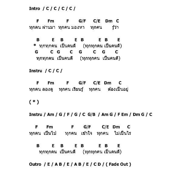 คอร์ดเพลง เนื้อเพลง ทุกทุกคนเป็นคนดี, คอร์ดเพลง ทุกทุกคนเป็นคนดี ของ เต๋อ เรวัต พุทธินันท์, คอร์ดเพลงของ เต๋อ เรวัต พุทธินันท์, เนื้อร้อง ทุกทุกคนเป็นคนดี เต๋อ เรวัต พุทธินันท์, ทุกทุกคนเป็นคนดี คอร์ดง่าย ๆ, คอร์ด ทุกทุกคนเป็นคนดี ต้นฉบับ