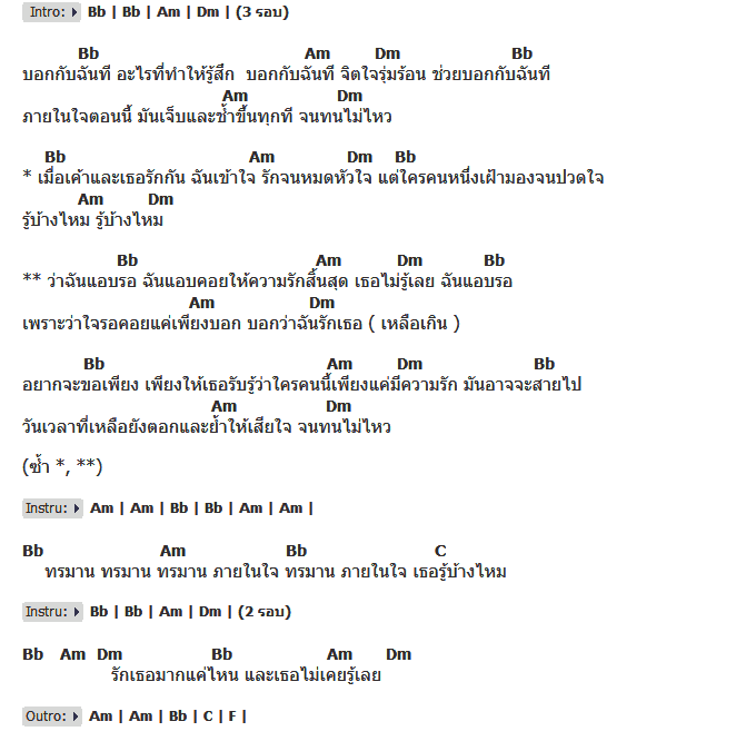 คอร์ดเพลง เนื้อเพลง แอบรอ, คอร์ดเพลง แอบรอ ของ The Yers, คอร์ดเพลงของ The Yers, เนื้อร้อง แอบรอ The Yers, แอบรอ คอร์ดง่าย ๆ, คอร์ด แอบรอ ต้นฉบับ