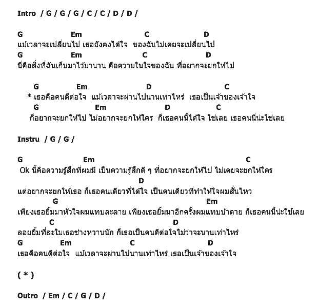 คอร์ดเพลง เนื้อเพลง ดีต่อใจ, คอร์ดเพลง ดีต่อใจ ของ TT King, คอร์ดเพลงของ TT King, เนื้อร้อง ดีต่อใจ TT King, ดีต่อใจ คอร์ดง่าย ๆ, คอร์ด ดีต่อใจ ต้นฉบับ