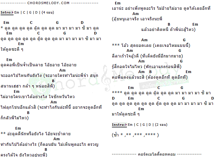 คอร์ดเพลง เนื้อเพลง ดูดคอ, คอร์ดเพลง ดูดคอ ของ ไผ่ เทอร์โบ Feat.แน๊ต เกศริน, คอร์ดเพลงของ ไผ่ เทอร์โบ Feat.แน๊ต เกศริน, เนื้อร้อง ดูดคอ ไผ่ เทอร์โบ Feat.แน๊ต เกศริน, ดูดคอ คอร์ดง่าย ๆ, คอร์ด ดูดคอ ต้นฉบับ
