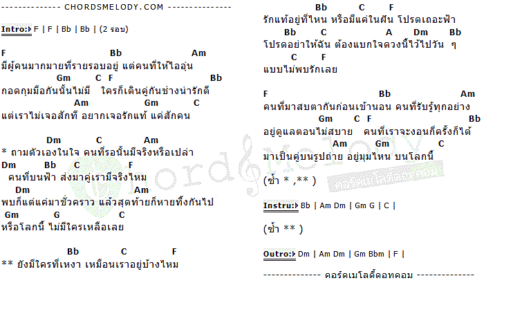 คอร์ดเพลง เนื้อเพลง มีใครเหงาเหมือนเราไหม, คอร์ดเพลง มีใครเหงาเหมือนเราไหม ของ เนย Senorita, คอร์ดเพลงของ เนย Senorita, เนื้อร้อง มีใครเหงาเหมือนเราไหม เนย Senorita, มีใครเหงาเหมือนเราไหม คอร์ดง่าย ๆ, คอร์ด มีใครเหงาเหมือนเราไหม ต้นฉบับ