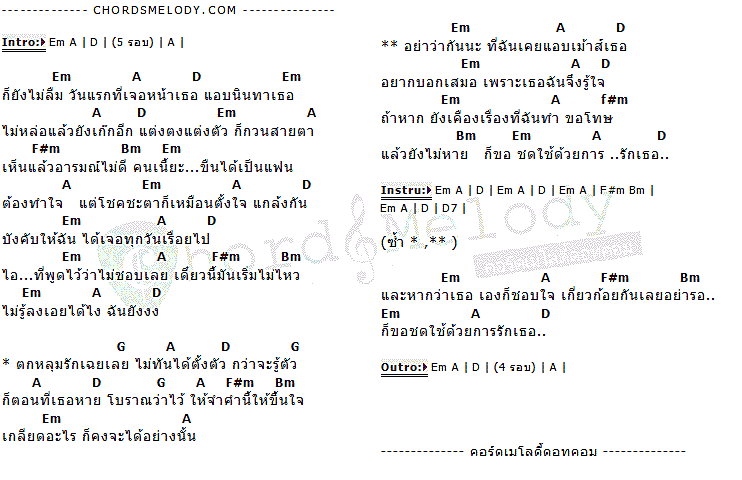 คอร์ดเพลง เนื้อเพลง ตกหลุมรัก, คอร์ดเพลง ตกหลุมรัก ของ Am Fine, คอร์ดเพลงของ Am Fine, เนื้อร้อง ตกหลุมรัก Am Fine, ตกหลุมรัก คอร์ดง่าย ๆ, คอร์ด ตกหลุมรัก ต้นฉบับ