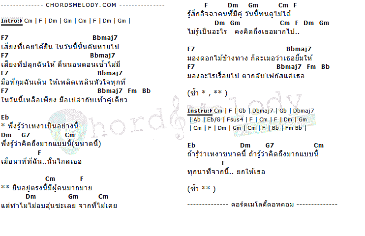คอร์ดเพลง เนื้อเพลง คิดถึงเธอมากไป, คอร์ดเพลง คิดถึงเธอมากไป ของ SanQ Band, คอร์ดเพลงของ SanQ Band, เนื้อร้อง คิดถึงเธอมากไป SanQ Band, คิดถึงเธอมากไป คอร์ดง่าย ๆ, คอร์ด คิดถึงเธอมากไป ต้นฉบับ