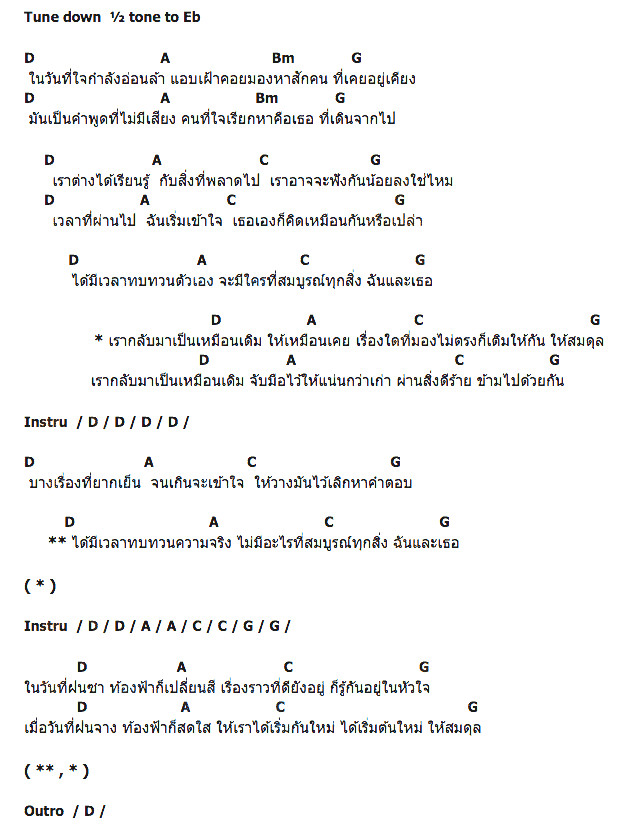 คอร์ดเพลง เนื้อเพลง สมดุล, คอร์ดเพลง สมดุล ของ Potato, คอร์ดเพลงของ Potato, เนื้อร้อง สมดุล Potato, สมดุล คอร์ดง่าย ๆ, คอร์ด สมดุล ต้นฉบับ