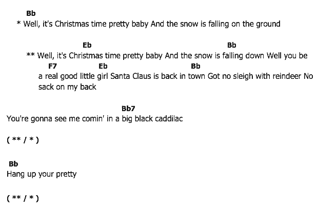 คอร์ดเพลง เนื้อเพลง Santa Claus Is Back In Town, คอร์ดเพลง Santa Claus Is Back In Town ของ Elvis presley, คอร์ดเพลงของ Elvis presley, เนื้อร้อง Santa Claus Is Back In Town Elvis presley, Santa Claus Is Back In Town คอร์ดง่าย ๆ, คอร์ด Santa Claus Is Back In Town ต้นฉบับ