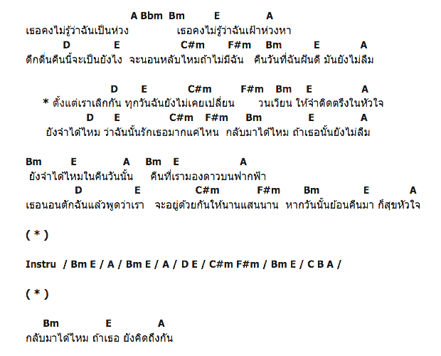 คอร์ดเพลง เนื้อเพลง No You, คอร์ดเพลง No You ของ Poo Lom (ปูลม), คอร์ดเพลงของ Poo Lom (ปูลม), เนื้อร้อง No You Poo Lom (ปูลม), No You คอร์ดง่าย ๆ, คอร์ด No You ต้นฉบับ