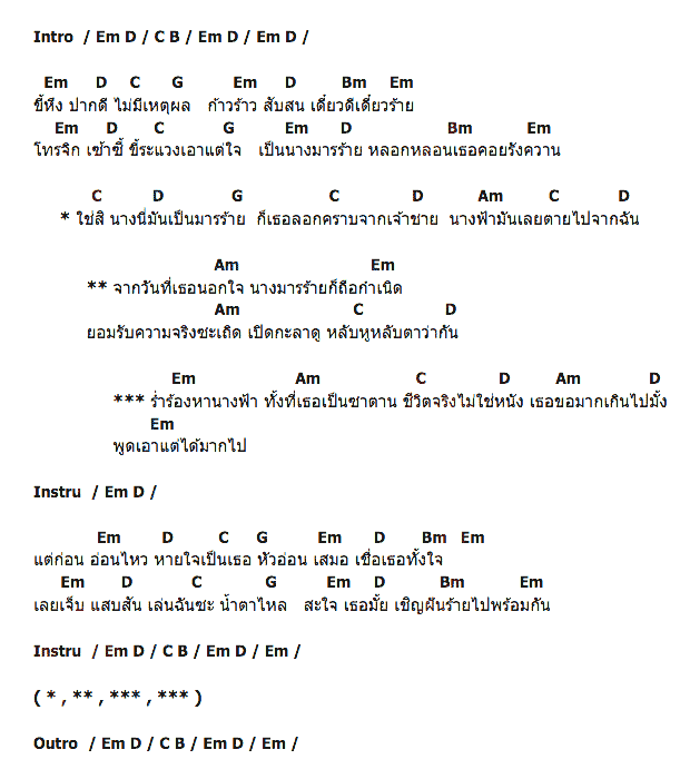 คอร์ดเพลง เนื้อเพลง กำเนิดนางมารร้าย, คอร์ดเพลง กำเนิดนางมารร้าย ของ ฟิล์ม ณรินทร์ทิพย์ อาร์สยาม, คอร์ดเพลงของ ฟิล์ม ณรินทร์ทิพย์ อาร์สยาม, เนื้อร้อง กำเนิดนางมารร้าย ฟิล์ม ณรินทร์ทิพย์ อาร์สยาม, กำเนิดนางมารร้าย คอร์ดง่าย ๆ, คอร์ด กำเนิดนางมารร้าย ต้นฉบับ