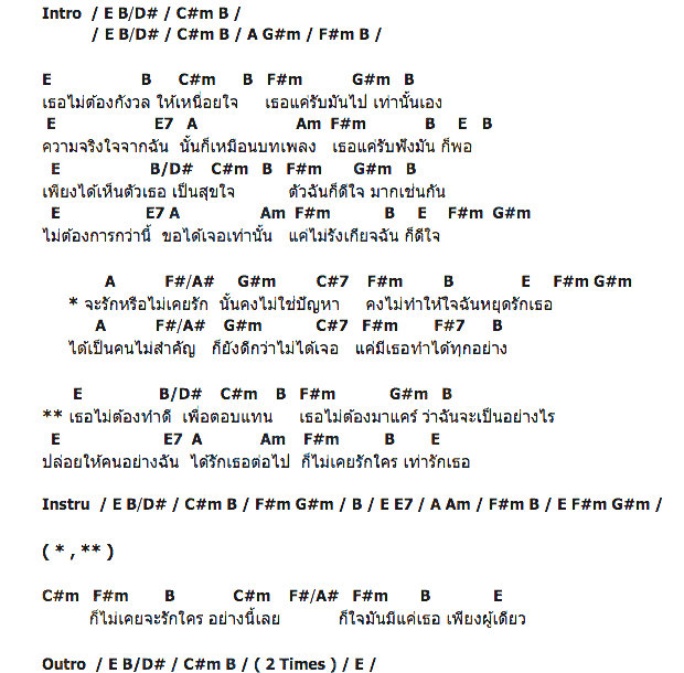 คอร์ดเพลง เนื้อเพลง แค่เธอรับไป, คอร์ดเพลง แค่เธอรับไป ของ ปราโมทย์ วิเลปะนะ, คอร์ดเพลงของ ปราโมทย์ วิเลปะนะ, เนื้อร้อง แค่เธอรับไป ปราโมทย์ วิเลปะนะ, แค่เธอรับไป คอร์ดง่าย ๆ, คอร์ด แค่เธอรับไป ต้นฉบับ