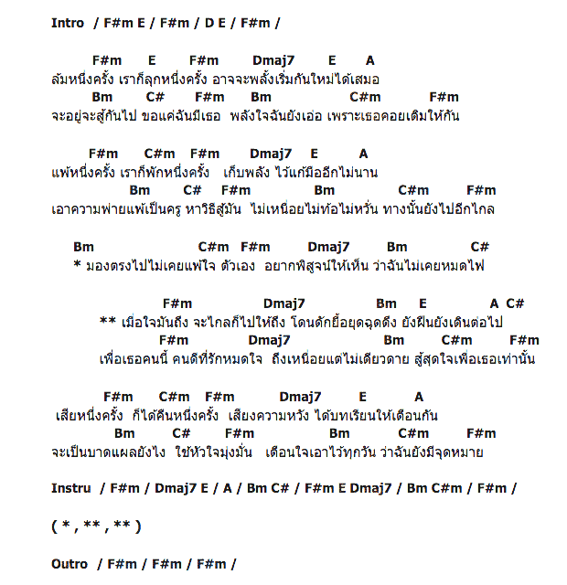 คอร์ดเพลง เนื้อเพลง ใจถึง ไปถึง, คอร์ดเพลง ใจถึง ไปถึง ของ อู๋ พันทาง อาร์สยาม, คอร์ดเพลงของ อู๋ พันทาง อาร์สยาม, เนื้อร้อง ใจถึง ไปถึง อู๋ พันทาง อาร์สยาม, ใจถึง ไปถึง คอร์ดง่าย ๆ, คอร์ด ใจถึง ไปถึง ต้นฉบับ