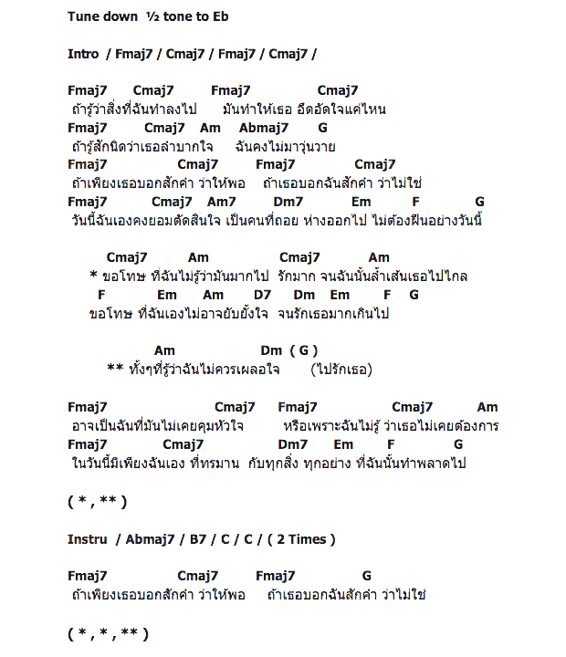 คอร์ดเพลง เนื้อเพลง ขอโทษที่รักเธอมากเกินไป, คอร์ดเพลง ขอโทษที่รักเธอมากเกินไป ของ ชาติ สุชาติ The Voice Feat.เก่ง ธชย The Voice, คอร์ดเพลงของ ชาติ สุชาติ The Voice Feat.เก่ง ธชย The Voice, เนื้อร้อง ขอโทษที่รักเธอมากเกินไป ชาติ สุชาติ The Voice Feat.เก่ง ธชย The Voice, ขอโทษที่รักเธอมากเกินไป คอร์ดง่าย ๆ, คอร์ด ขอโทษที่รักเธอมากเกินไป ต้นฉบับ