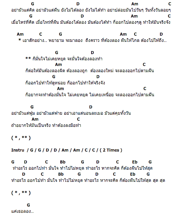 คอร์ดเพลง เนื้อเพลง ลอง, คอร์ดเพลง ลอง ของ Paradox, คอร์ดเพลงของ Paradox, เนื้อร้อง ลอง Paradox, ลอง คอร์ดง่าย ๆ, คอร์ด ลอง ต้นฉบับ