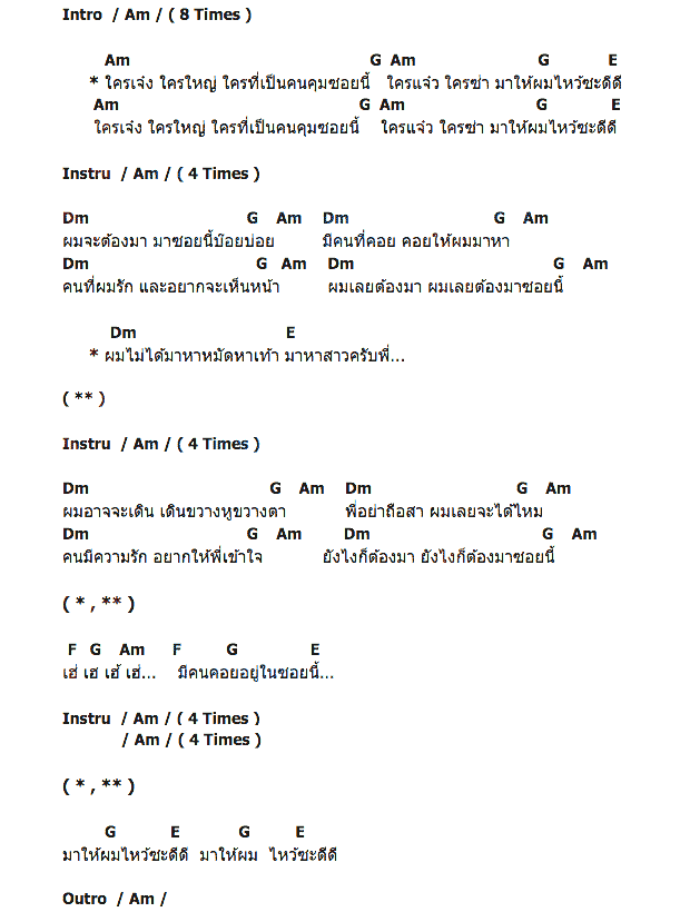 คอร์ดเพลง เนื้อเพลง มาให้ผมไหว้ซะดีดี, คอร์ดเพลง มาให้ผมไหว้ซะดีดี ของ พี สะเดิด, คอร์ดเพลงของ พี สะเดิด, เนื้อร้อง มาให้ผมไหว้ซะดีดี พี สะเดิด, มาให้ผมไหว้ซะดีดี คอร์ดง่าย ๆ, คอร์ด มาให้ผมไหว้ซะดีดี ต้นฉบับ