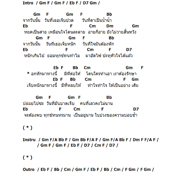 คอร์ดเพลง เนื้อเพลง อกหักมาทางนี้, คอร์ดเพลง อกหักมาทางนี้ ของ ติ๊ก ชีโร่, คอร์ดเพลงของ ติ๊ก ชีโร่, เนื้อร้อง อกหักมาทางนี้ ติ๊ก ชีโร่, อกหักมาทางนี้ คอร์ดง่าย ๆ, คอร์ด อกหักมาทางนี้ ต้นฉบับ