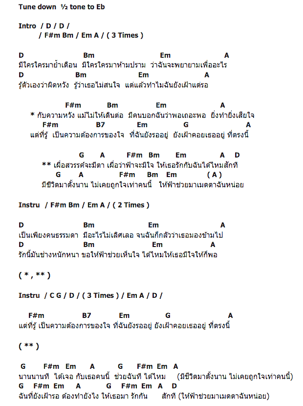 คอร์ดเพลง เนื้อเพลง ฟ้า, คอร์ดเพลง ฟ้า ของ Basher, คอร์ดเพลงของ Basher, เนื้อร้อง ฟ้า Basher, ฟ้า คอร์ดง่าย ๆ, คอร์ด ฟ้า ต้นฉบับ