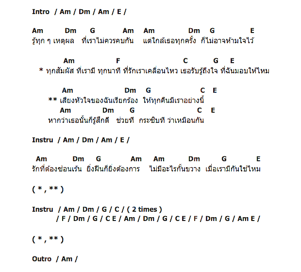 คอร์ดเพลง เนื้อเพลง เสียงเรียกร้องของหัวใจ, คอร์ดเพลง เสียงเรียกร้องของหัวใจ ของ มอส ปฏิภาณ, คอร์ดเพลงของ มอส ปฏิภาณ, เนื้อร้อง เสียงเรียกร้องของหัวใจ มอส ปฏิภาณ, เสียงเรียกร้องของหัวใจ คอร์ดง่าย ๆ, คอร์ด เสียงเรียกร้องของหัวใจ ต้นฉบับ