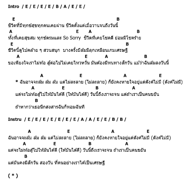 คอร์ดเพลง เนื้อเพลง ล้มละลาย, คอร์ดเพลง ล้มละลาย ของ บิลลี่ โอแกน, คอร์ดเพลงของ บิลลี่ โอแกน, เนื้อร้อง ล้มละลาย บิลลี่ โอแกน, ล้มละลาย คอร์ดง่าย ๆ, คอร์ด ล้มละลาย ต้นฉบับ
