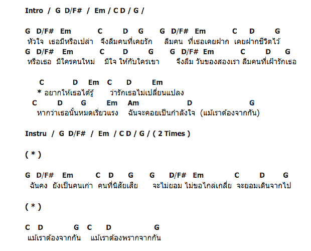 คอร์ดเพลง เนื้อเพลง แม้เราต้องจากกัน, คอร์ดเพลง แม้เราต้องจากกัน ของ เสก Loso, คอร์ดเพลงของ เสก Loso, เนื้อร้อง แม้เราต้องจากกัน เสก Loso, แม้เราต้องจากกัน คอร์ดง่าย ๆ, คอร์ด แม้เราต้องจากกัน ต้นฉบับ