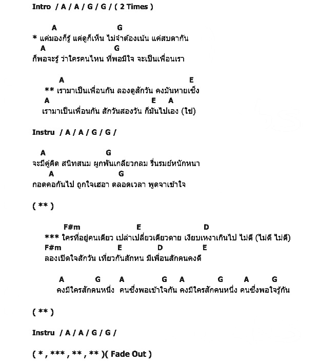 คอร์ดเพลง เนื้อเพลง มาเป็นเพื่อนที่ดี, คอร์ดเพลง มาเป็นเพื่อนที่ดี ของ บิลลี่ โอแกน, คอร์ดเพลงของ บิลลี่ โอแกน, เนื้อร้อง มาเป็นเพื่อนที่ดี บิลลี่ โอแกน, มาเป็นเพื่อนที่ดี คอร์ดง่าย ๆ, คอร์ด มาเป็นเพื่อนที่ดี ต้นฉบับ