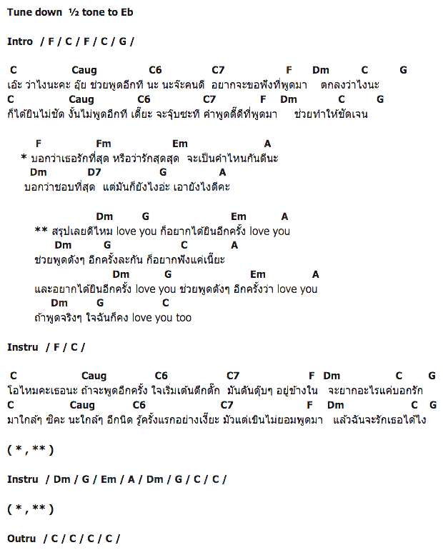 คอร์ดเพลง เนื้อเพลง Again Please, คอร์ดเพลง Again Please ของ เบเบ้, คอร์ดเพลงของ เบเบ้, เนื้อร้อง Again Please เบเบ้, Again Please คอร์ดง่าย ๆ, คอร์ด Again Please ต้นฉบับ