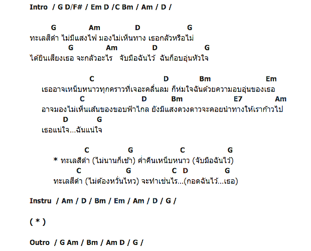 คอร์ดเพลง เนื้อเพลง ทะเลสีดำ, คอร์ดเพลง ทะเลสีดำ ของ ต้า ปัง (กันต์-แพรวา), คอร์ดเพลงของ ต้า ปัง (กันต์-แพรวา), เนื้อร้อง ทะเลสีดำ ต้า ปัง (กันต์-แพรวา), ทะเลสีดำ คอร์ดง่าย ๆ, คอร์ด ทะเลสีดำ ต้นฉบับ