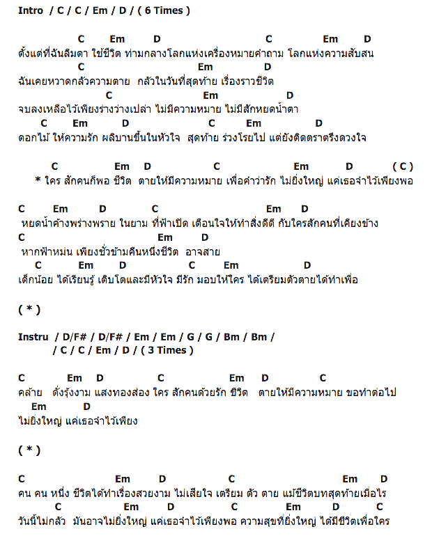 คอร์ดเพลง เนื้อเพลง เตรียมตัวตาย, คอร์ดเพลง เตรียมตัวตาย ของ Bodyslam, คอร์ดเพลงของ Bodyslam, เนื้อร้อง เตรียมตัวตาย Bodyslam, เตรียมตัวตาย คอร์ดง่าย ๆ, คอร์ด เตรียมตัวตาย ต้นฉบับ