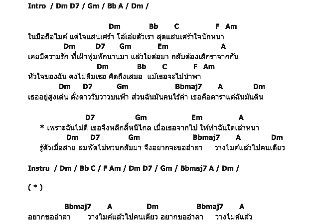 คอร์ดเพลง เนื้อเพลง วางไมค์ไปคนเดียว, คอร์ดเพลง วางไมค์ไปคนเดียว ของ บิลลี่ โอแกน, คอร์ดเพลงของ บิลลี่ โอแกน, เนื้อร้อง วางไมค์ไปคนเดียว บิลลี่ โอแกน, วางไมค์ไปคนเดียว คอร์ดง่าย ๆ, คอร์ด วางไมค์ไปคนเดียว ต้นฉบับ