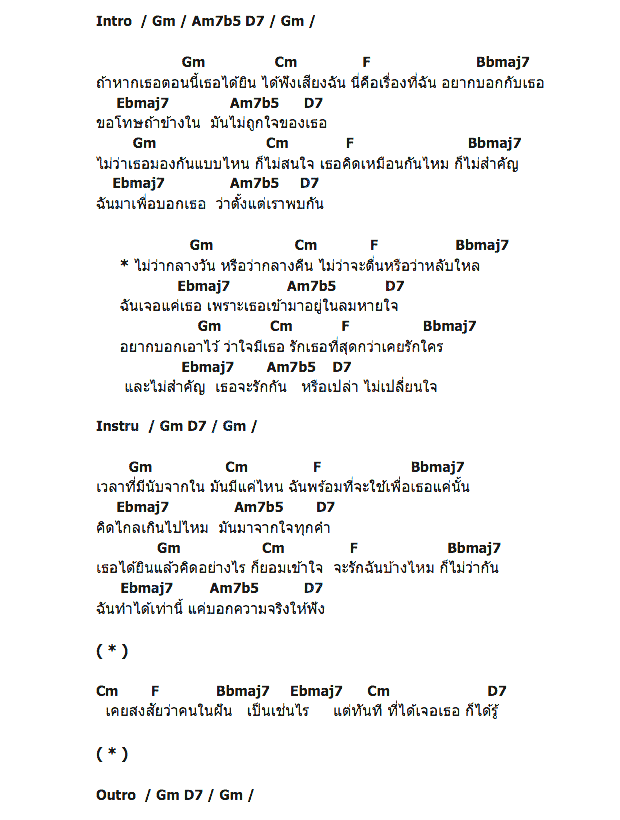 คอร์ดเพลง เนื้อเพลง ไม่เปลี่ยนใจ, คอร์ดเพลง ไม่เปลี่ยนใจ ของ จอร์ช เบญจ, คอร์ดเพลงของ จอร์ช เบญจ, เนื้อร้อง ไม่เปลี่ยนใจ จอร์ช เบญจ, ไม่เปลี่ยนใจ คอร์ดง่าย ๆ, คอร์ด ไม่เปลี่ยนใจ ต้นฉบับ