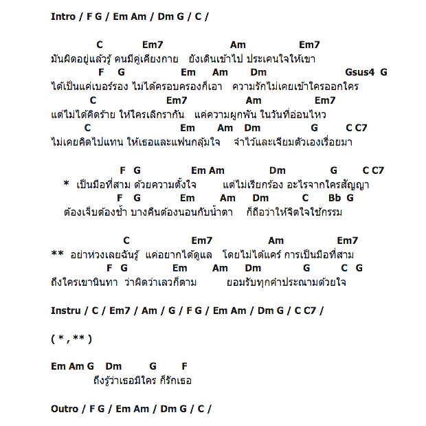 คอร์ดเพลง เนื้อเพลง มือที่สาม (ด้วยความตั้งใจ), คอร์ดเพลง มือที่สาม (ด้วยความตั้งใจ) ของ บลูเบอร์รี่ อาร์สยาม, คอร์ดเพลงของ บลูเบอร์รี่ อาร์สยาม, เนื้อร้อง มือที่สาม (ด้วยความตั้งใจ) บลูเบอร์รี่ อาร์สยาม, มือที่สาม (ด้วยความตั้งใจ) คอร์ดง่าย ๆ, คอร์ด มือที่สาม (ด้วยความตั้งใจ) ต้นฉบับ