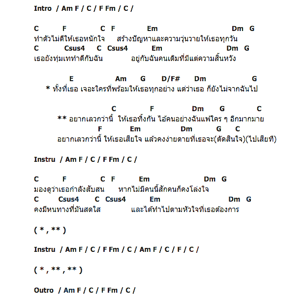 คอร์ดเพลง เนื้อเพลง อยากเลวกว่านี้, คอร์ดเพลง อยากเลวกว่านี้ ของ พงษ์พัฒน์ วชิรบรรจง, คอร์ดเพลงของ พงษ์พัฒน์ วชิรบรรจง, เนื้อร้อง อยากเลวกว่านี้ พงษ์พัฒน์ วชิรบรรจง, อยากเลวกว่านี้ คอร์ดง่าย ๆ, คอร์ด อยากเลวกว่านี้ ต้นฉบับ
