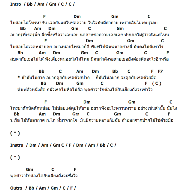 คอร์ดเพลง เนื้อเพลง อยากคุยด้วยปากไม่อยากคุยด้วยมือ, คอร์ดเพลง อยากคุยด้วยปากไม่อยากคุยด้วยมือ ของ เปาวลี พรพิมล, คอร์ดเพลงของ เปาวลี พรพิมล, เนื้อร้อง อยากคุยด้วยปากไม่อยากคุยด้วยมือ เปาวลี พรพิมล, อยากคุยด้วยปากไม่อยากคุยด้วยมือ คอร์ดง่าย ๆ, คอร์ด อยากคุยด้วยปากไม่อยากคุยด้วยมือ ต้นฉบับ