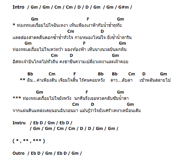 คอร์ดเพลง เนื้อเพลง ทะเลแห่งความหลัง, คอร์ดเพลง ทะเลแห่งความหลัง ของ คีรีบูน, คอร์ดเพลงของ คีรีบูน, เนื้อร้อง ทะเลแห่งความหลัง คีรีบูน, ทะเลแห่งความหลัง คอร์ดง่าย ๆ, คอร์ด ทะเลแห่งความหลัง ต้นฉบับ