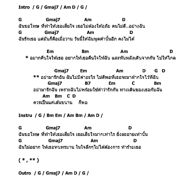 คอร์ดเพลง เนื้อเพลง อย่ามารักฉันเลย, คอร์ดเพลง อย่ามารักฉันเลย ของ เจมส์ เรืองศักดิ์, คอร์ดเพลงของ เจมส์ เรืองศักดิ์, เนื้อร้อง อย่ามารักฉันเลย เจมส์ เรืองศักดิ์, อย่ามารักฉันเลย คอร์ดง่าย ๆ, คอร์ด อย่ามารักฉันเลย ต้นฉบับ
