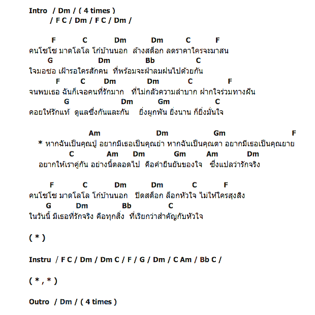 คอร์ดเพลง เนื้อเพลง โลโล, คอร์ดเพลง โลโล ของ พี สะเดิด, คอร์ดเพลงของ พี สะเดิด, เนื้อร้อง โลโล พี สะเดิด, โลโล คอร์ดง่าย ๆ, คอร์ด โลโล ต้นฉบับ